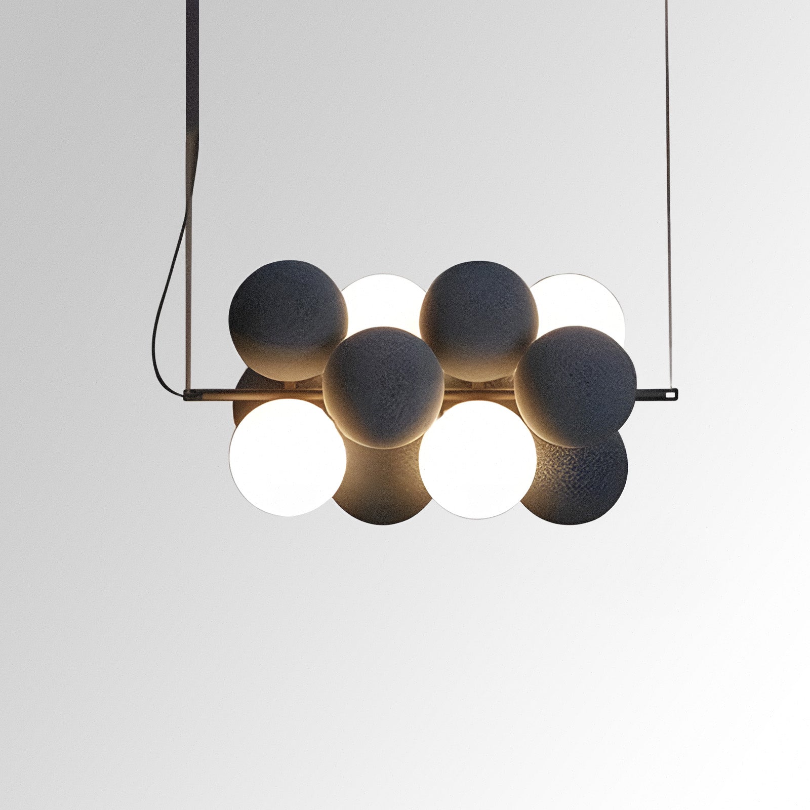 Virelle | Geometric Sphere Chandelier - OpalDwell