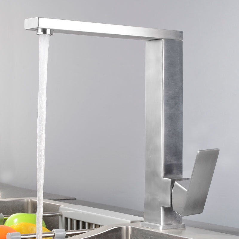 VeroFlow 360-Degree Stainless Steel Kitchen Mixer Faucet | OpalDwell OpalDwell