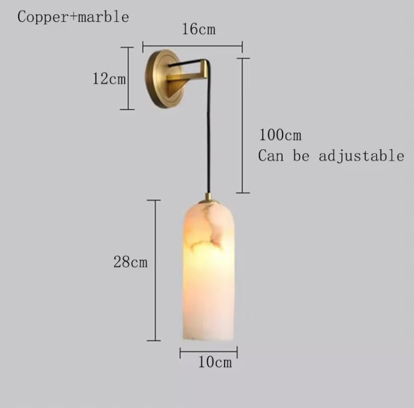 Luminara Marble Pendant - OpalDwell