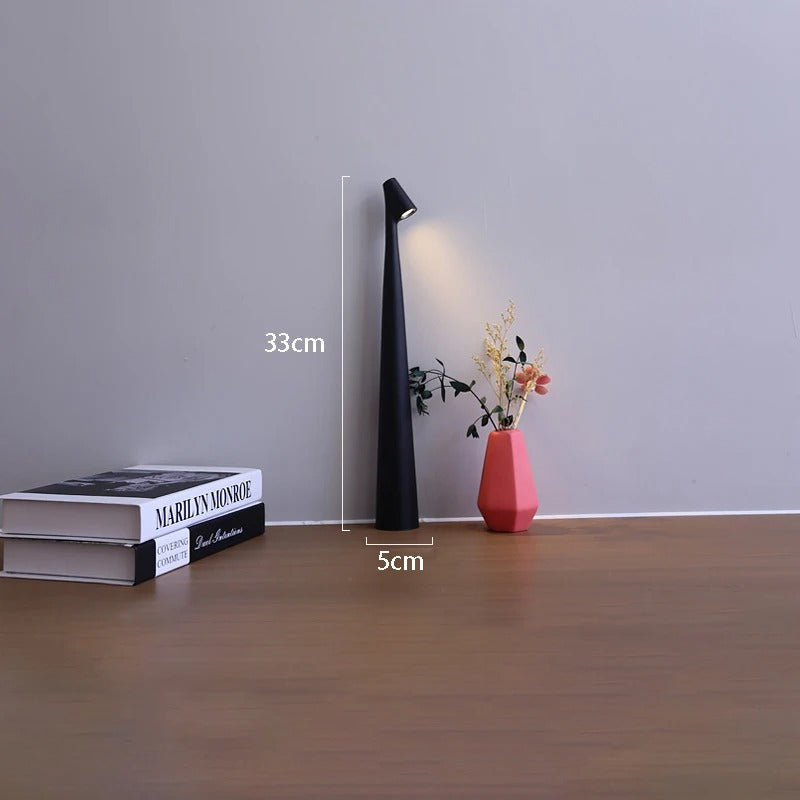 Rechargeable Nordic Minimalist Cordless Table Lamp With LED - OpalDwell