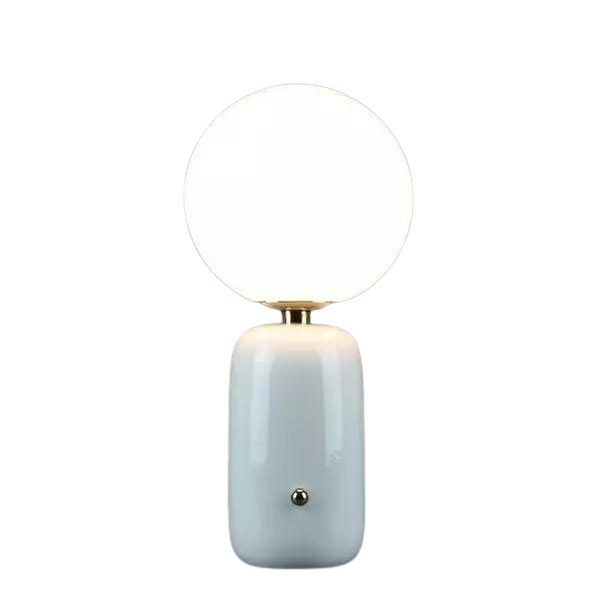 LumaVale Table Lamp Simple Elegant Interior Lighting OpalDwell