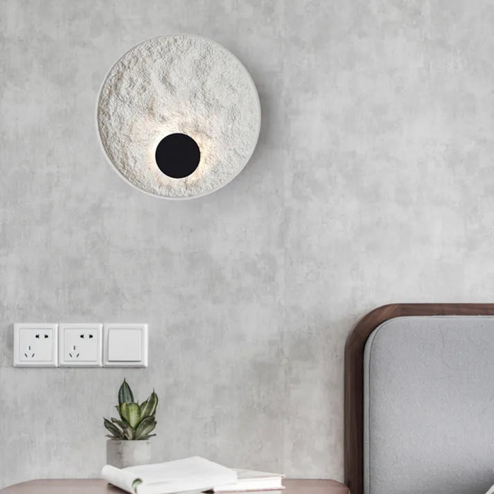 LunaSphere Wall Lamp Modern Spherical Light For Rooms - OpalDwell