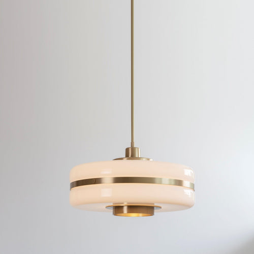 LumiNord Glass Pendant Lamp | Nordic Minimal Warmth - OpalDwell