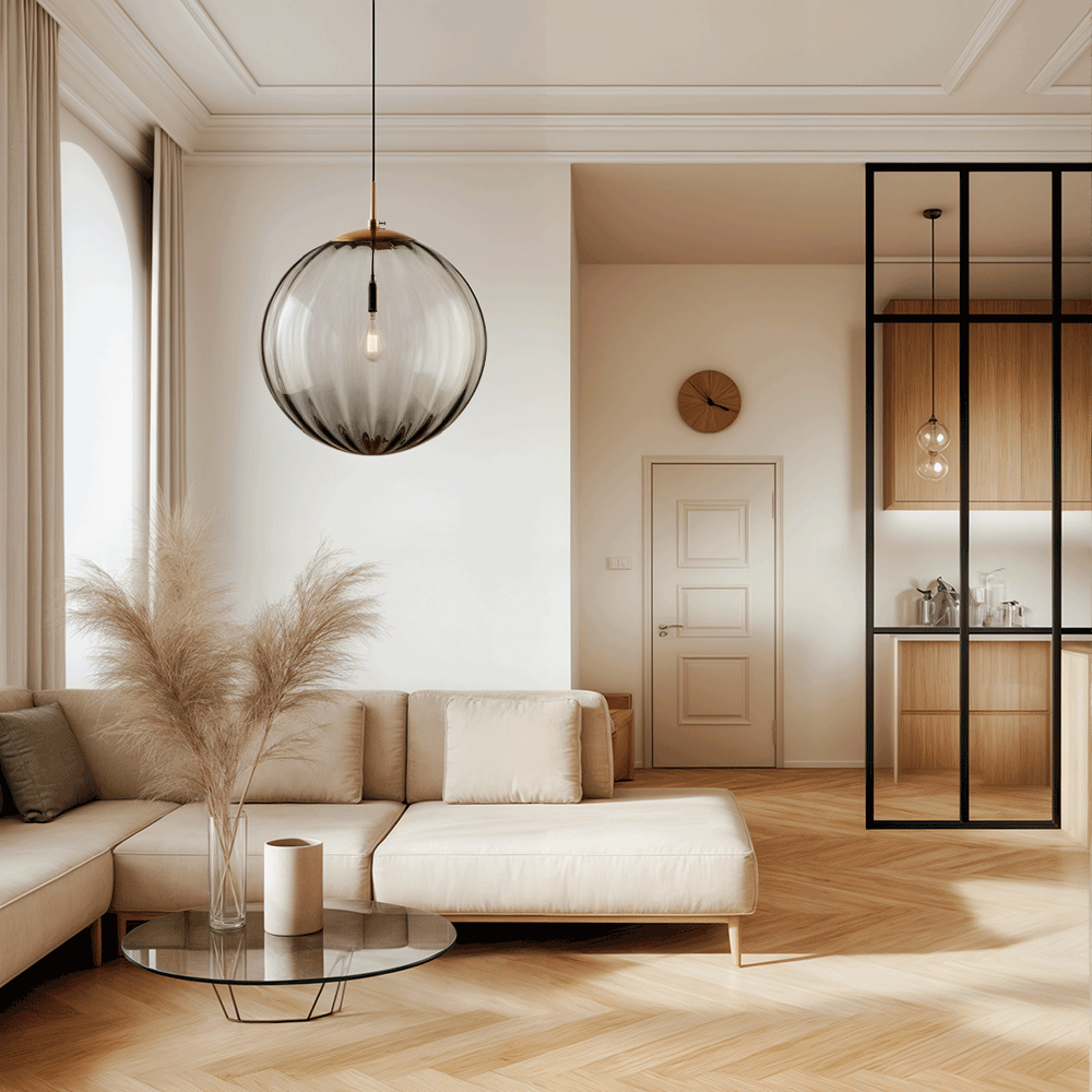 Lumera Glass Pendant Lights - OpalDwell