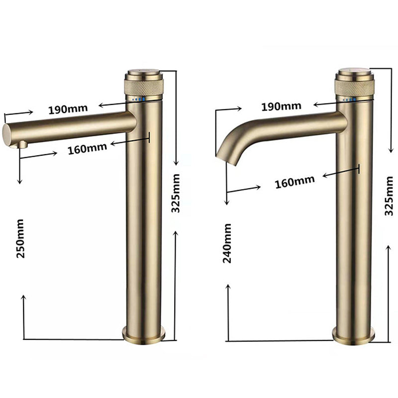 Single-Handle Bathroom Mixer Faucet for Hot and Cold Water | OpalDwell OpalDwell