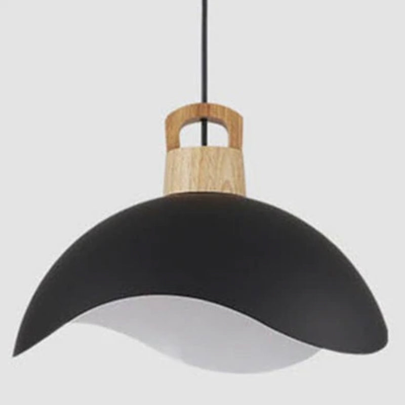 Noctara Vintage Pendant Light in Black Matte Metal - OpalDwell
