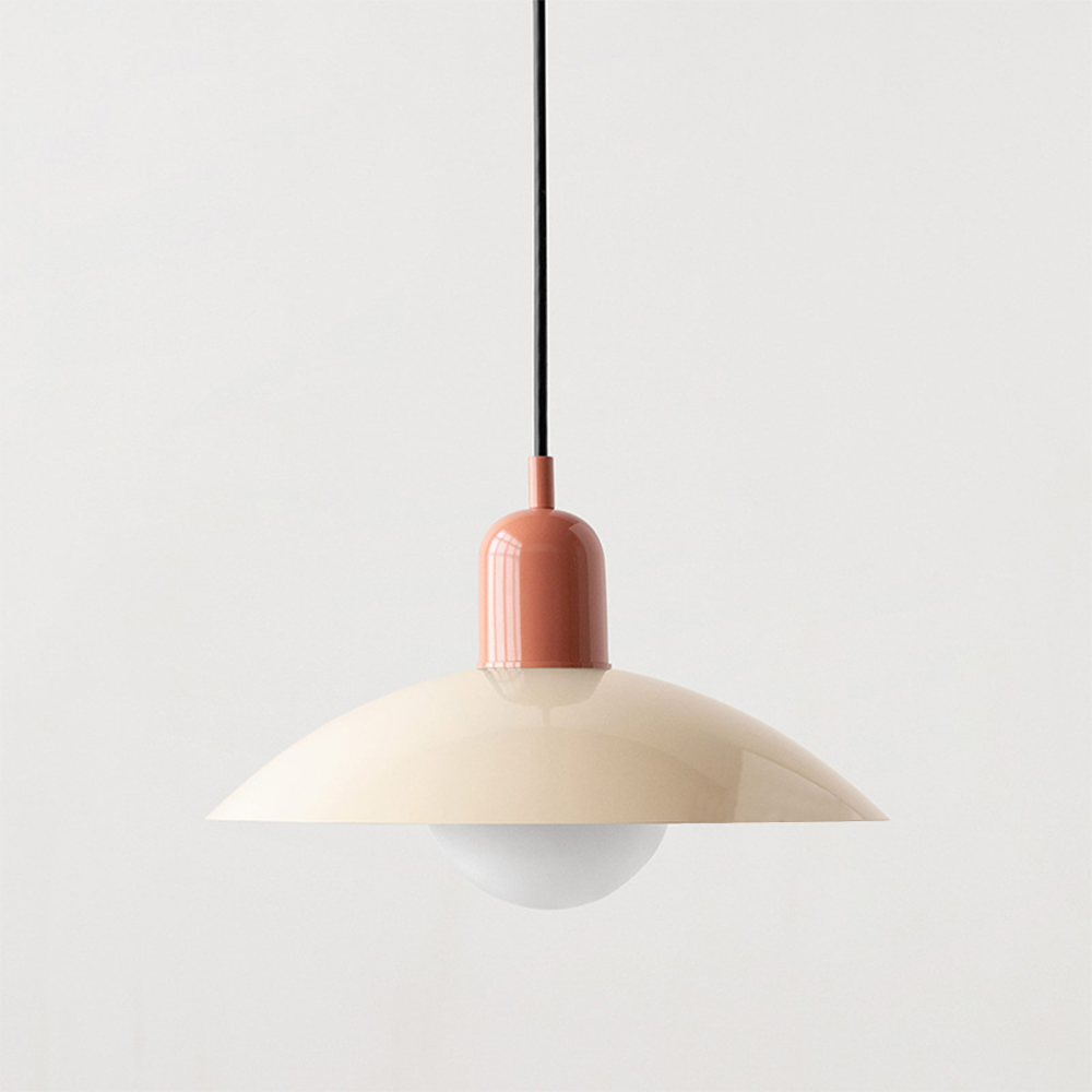 Asterra Glass Pendant Light Macaron Style For Small Spaces - OpalDwell