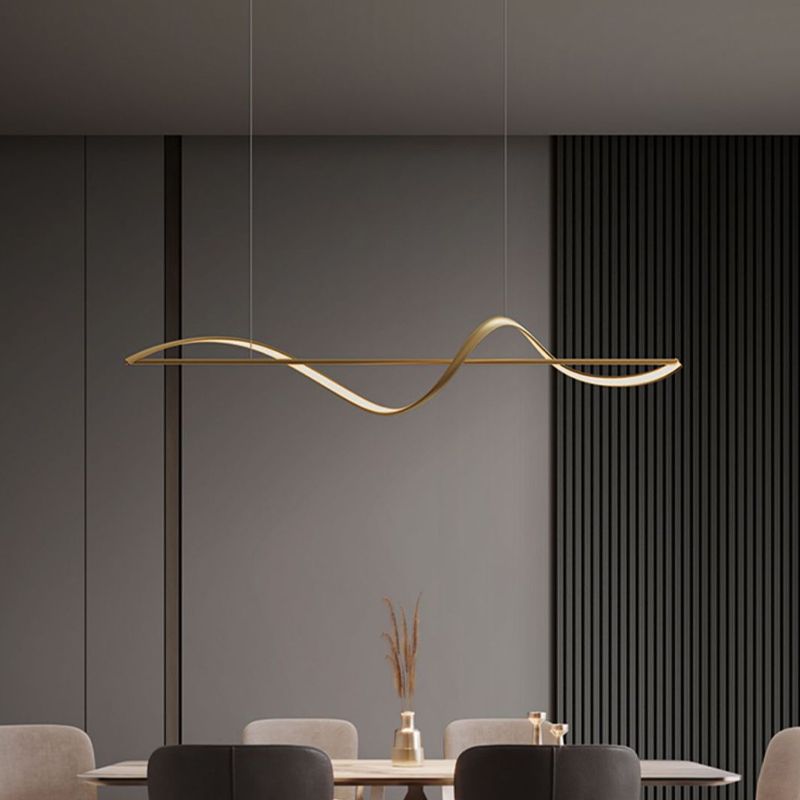 OrbaHalo Circular Metal Chandelier for Living Rooms - OpalDwell