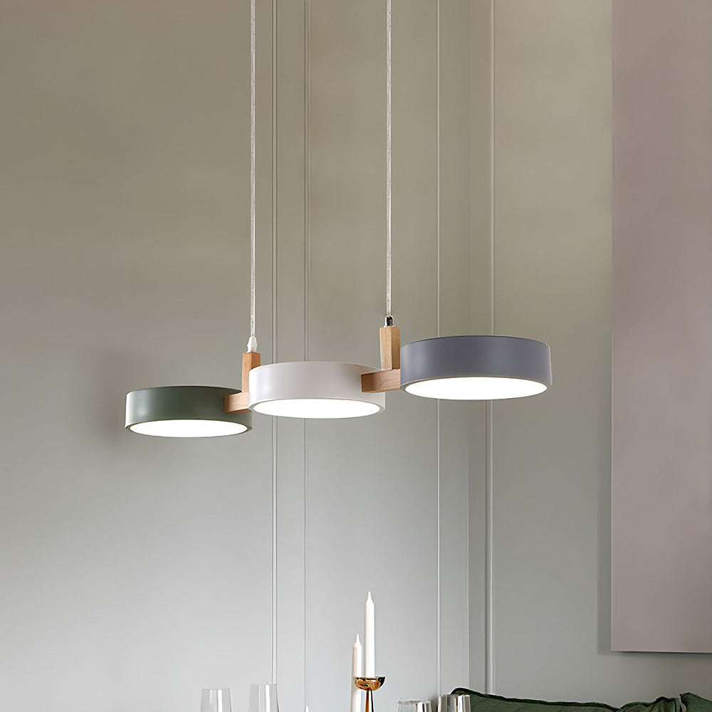 Nordic Multi-Light Flush Ceiling Light For Kitchen & Dining OpalDwell