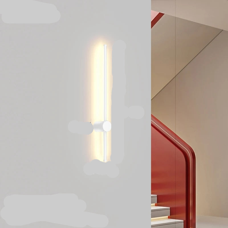 LumiNord Minimalist Wall Lamp With Soft Ambient LED - OpalDwell