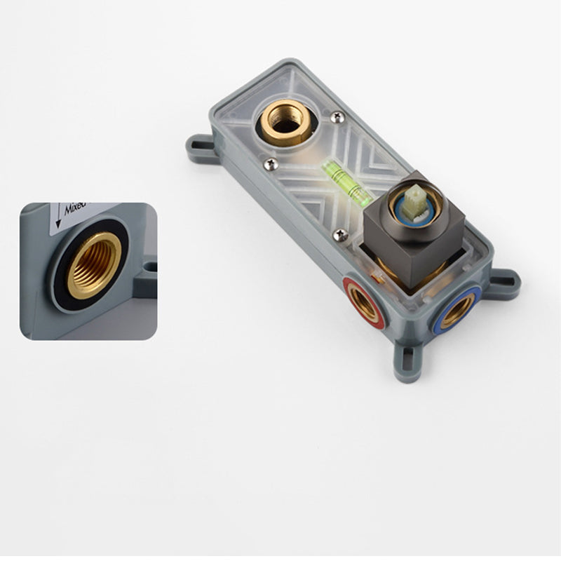 AstraLine Concealed Wall-Mount Sink Faucet, Single-Handle Minimalist Design OpalDwell