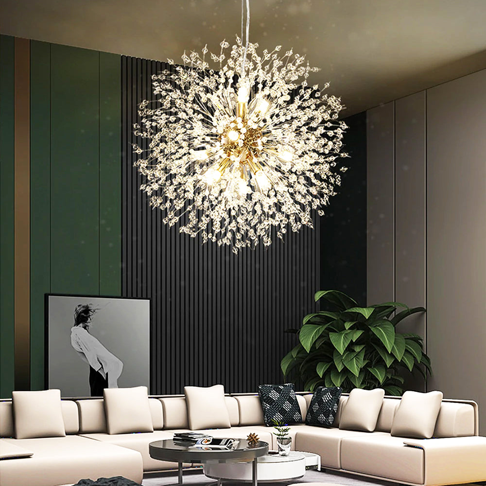 Lunara Inverted Dandelion Pendant Ceiling Light Edition - OpalDwell