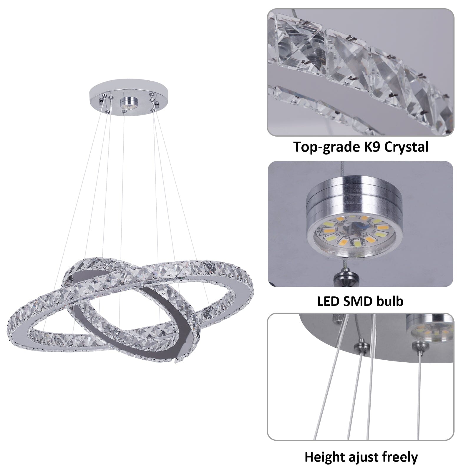 Harlow Ring Chandelier - OpalDwell