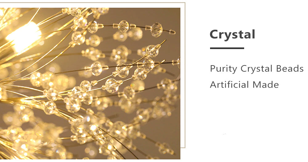 Lunara Inverted Dandelion Pendant Ceiling Light Edition - OpalDwell