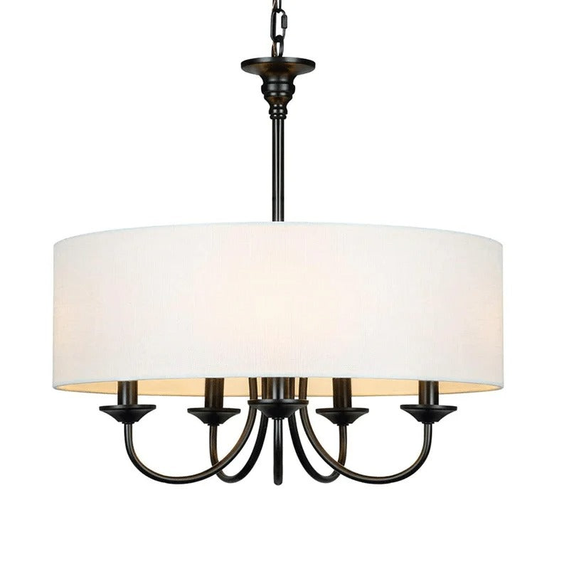 Lumenora | Drum Chandelier - OpalDwell