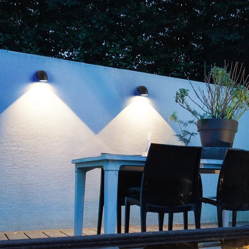 Aurelux | LED Outdoor Garden Wall Light - OpalDwell