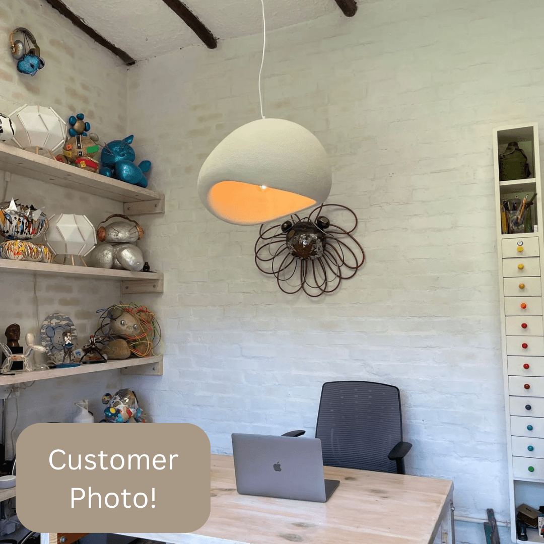 AstraLume Wasabi Boho Lux Resin Pendant Light Chandelier - OpalDwell