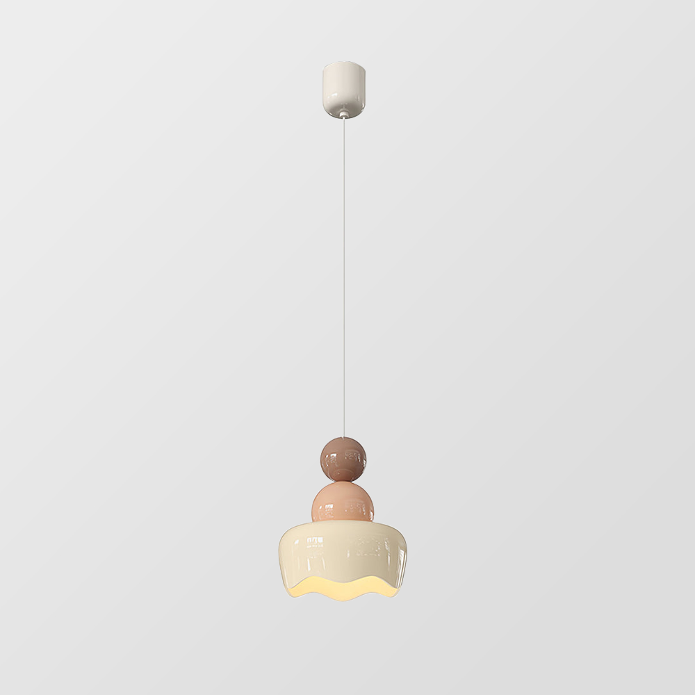 Aurelia Glow Romantic Hanging Pendant Lamp for Bedroom - OpalDwell