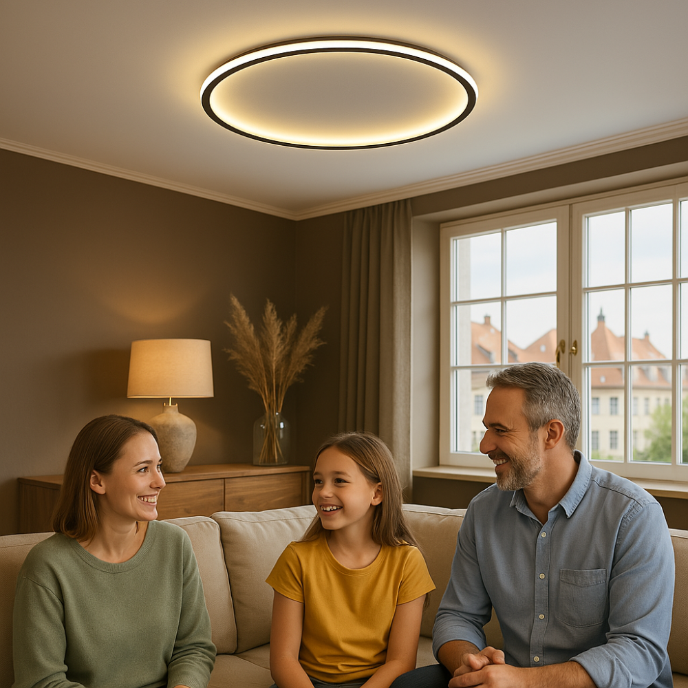 SkagaNova Nordic Dimmable Led Ceiling Light In Warm White OpalDwell