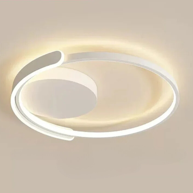 LumaNova Modern LED Ceiling Light With Dimmable Glow - OpalDwell