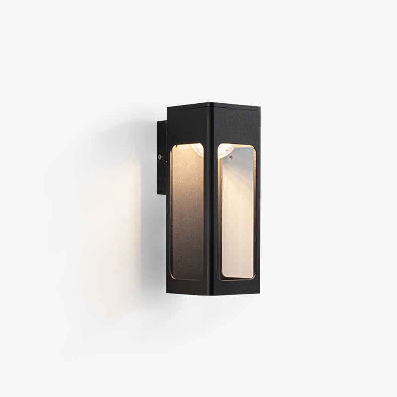 Aureto Geometric Outdoor Wall Light Modern Waterproof IP65 - OpalDwell