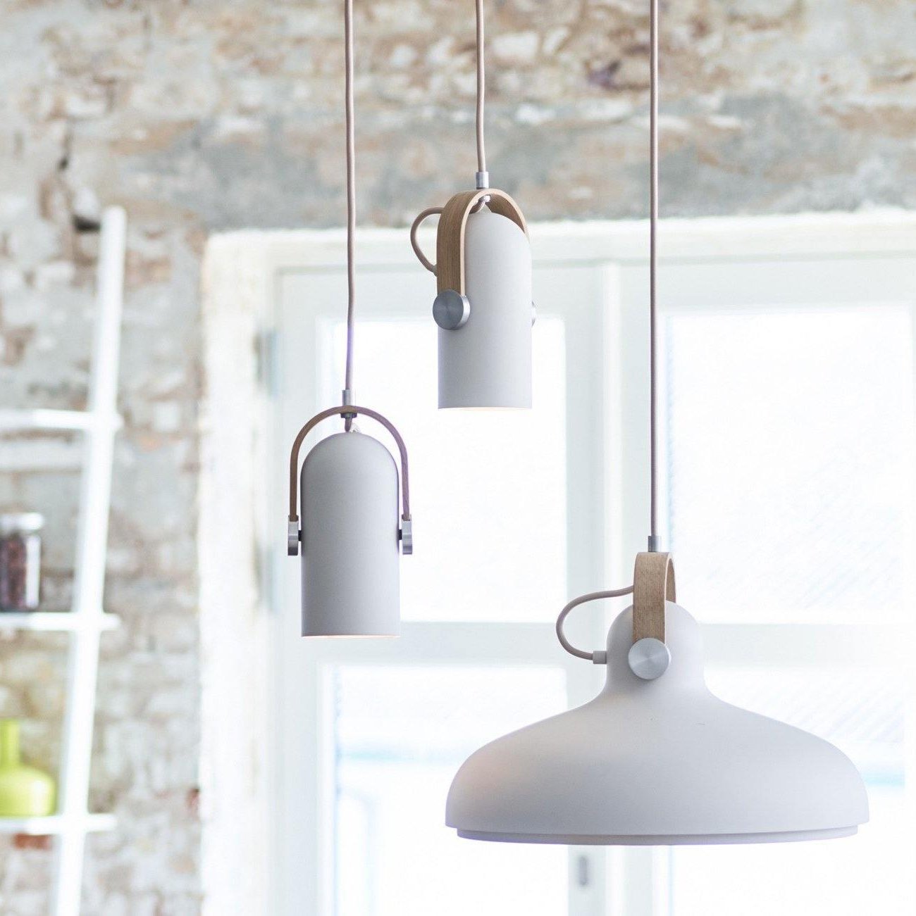 NovaLux Arc Pendant Light - Modern Sturdy Metal Lamp - OpalDwell
