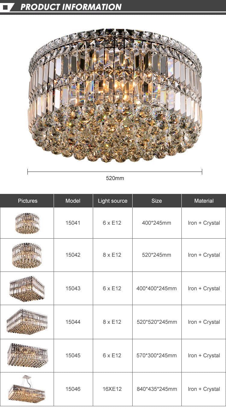 Chandeliers in Jade Crystal - OpalDwell