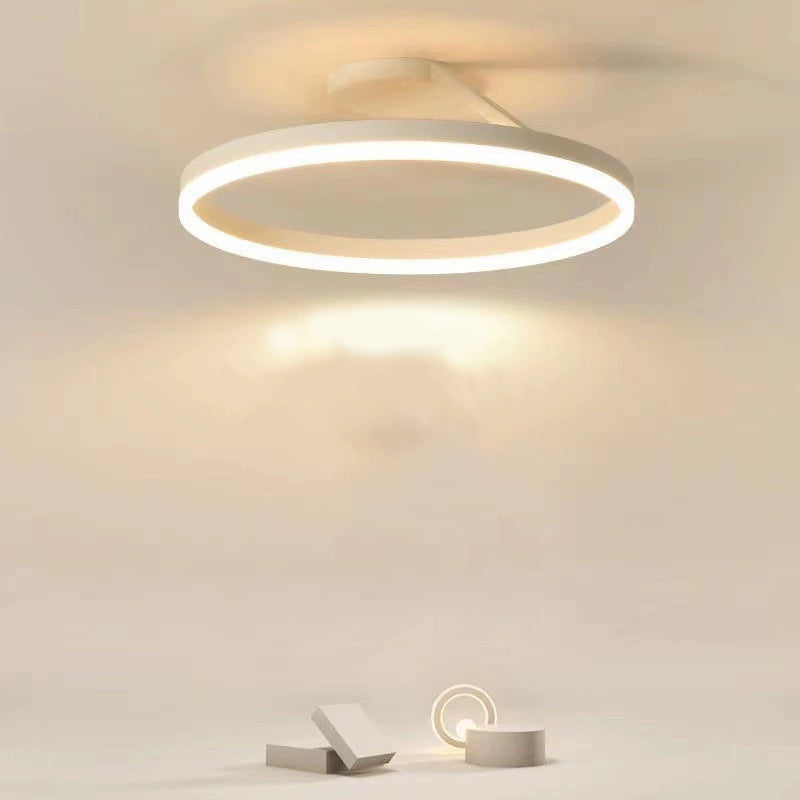 LumaAura Gold LED Ceiling Light for Living Rooms and More OpalDwell