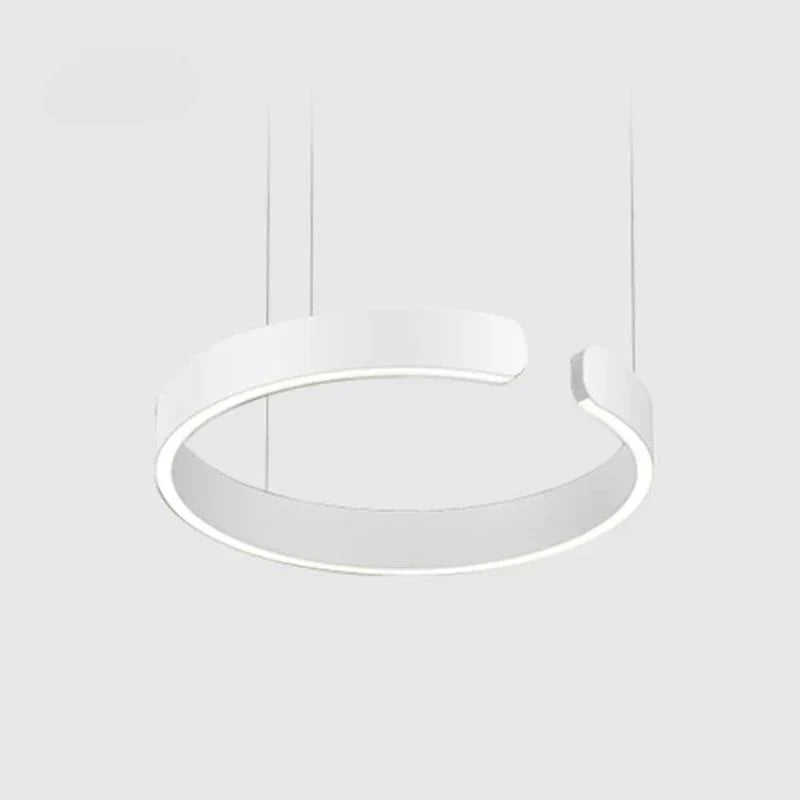 LumaCircle LED Pendant Light for Living and Dining Areas OpalDwell