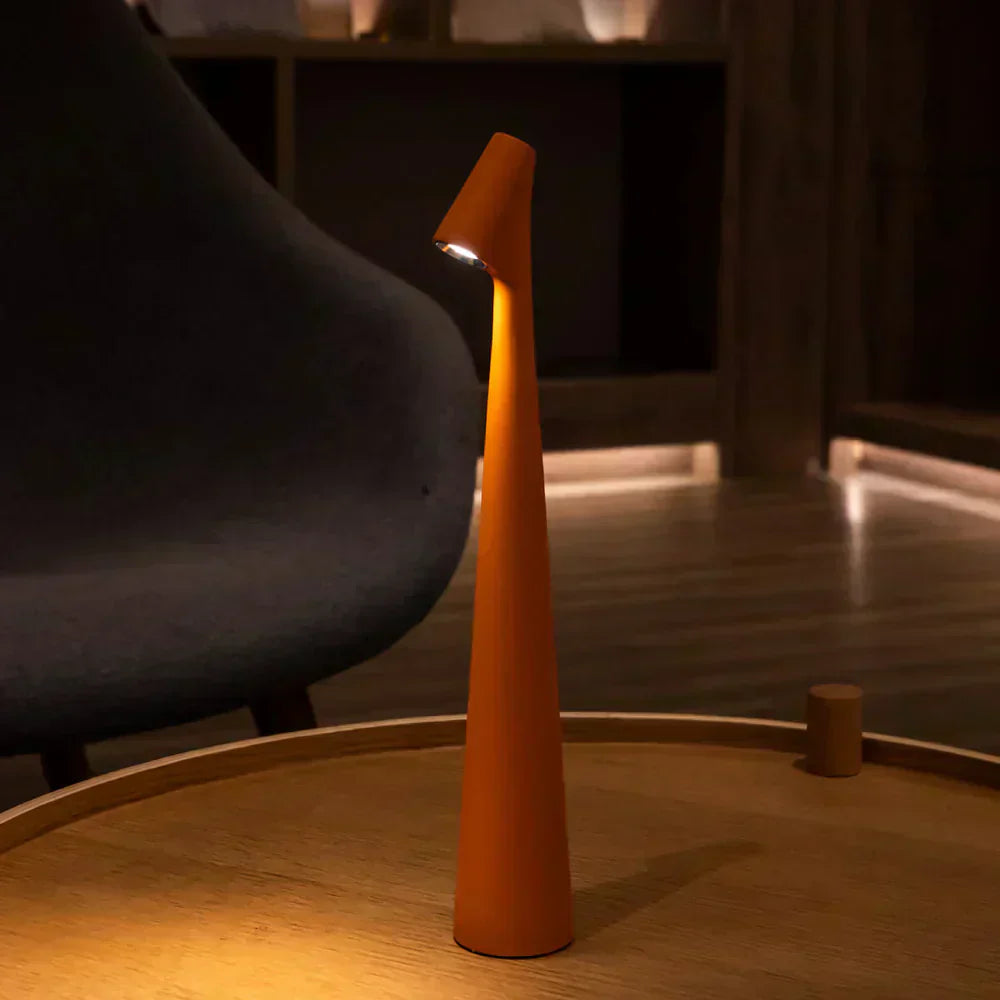 LumaNord Wireless LED Table Lamp for Reading and Dining Rooms with Soft Ambience - OpalDwell