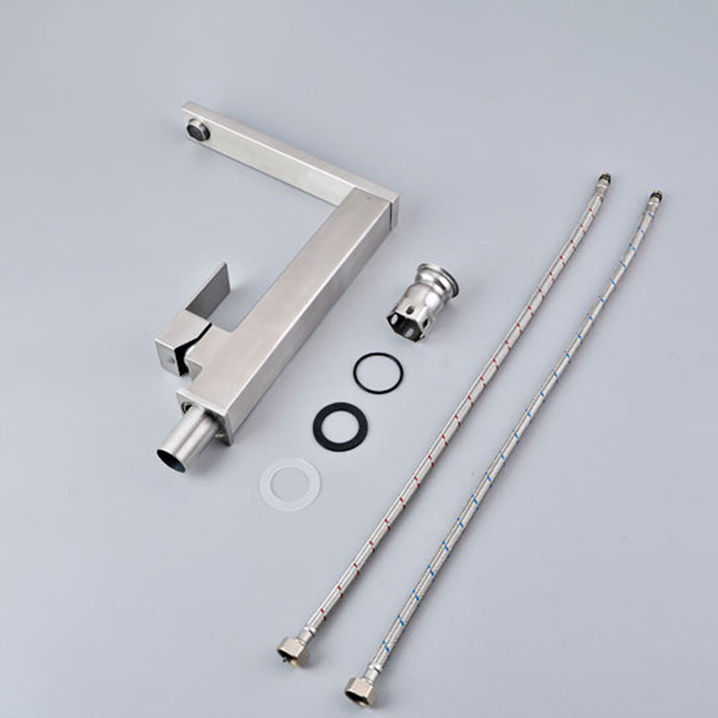 VeroFlow 360-Degree Stainless Steel Kitchen Mixer Faucet | OpalDwell OpalDwell