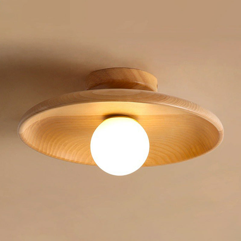 NovaHalo Flat Ceiling Light for Modern Minimalist Rooms - OpalDwell