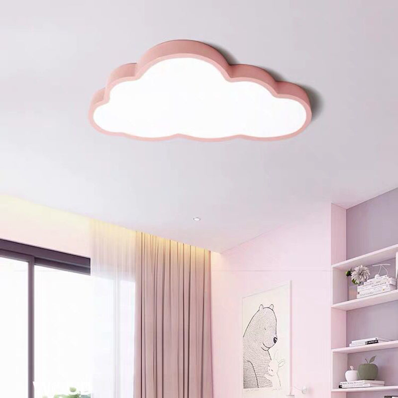 CloudGlow Kids LED Cloud Ceiling Light for Nursery Room - OpalDwell