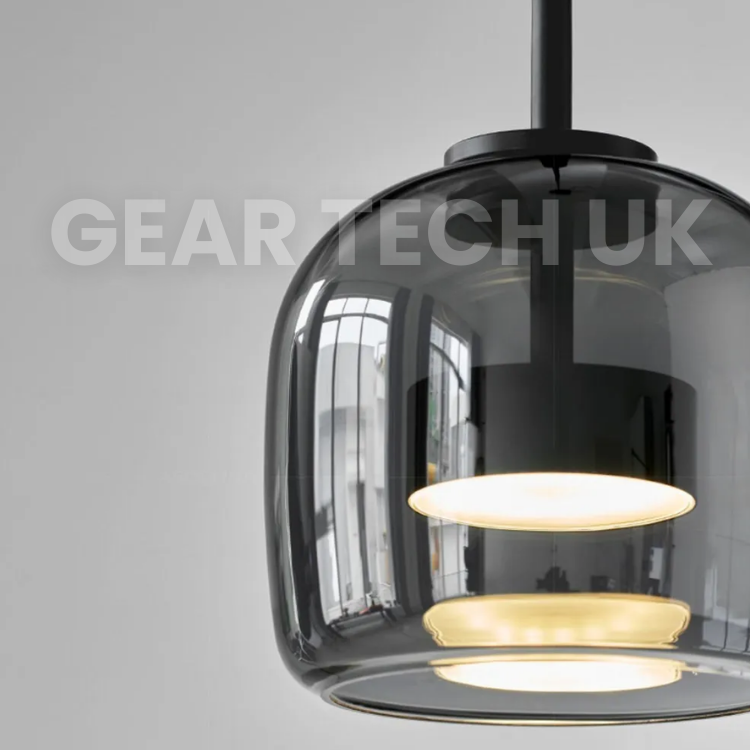 Arden Black Glass Pendant Light For Kitchen Island & Dining OpalDwell