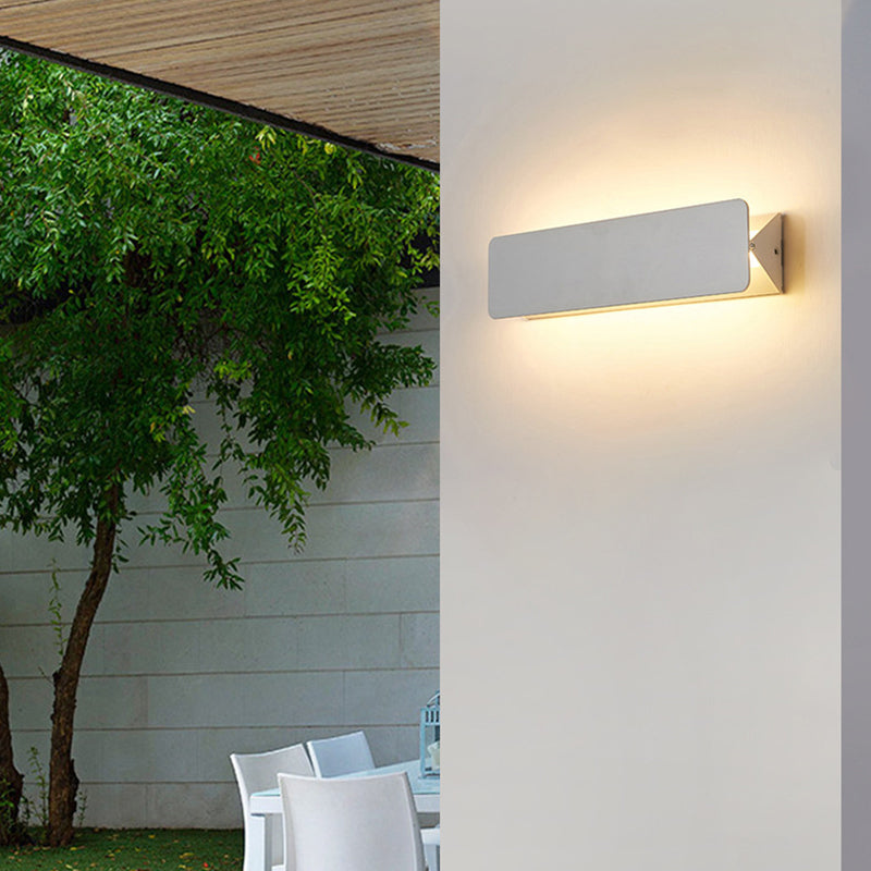 NovaLume LED Metal Indoor Wall Lamp Rotatable White - OpalDwell