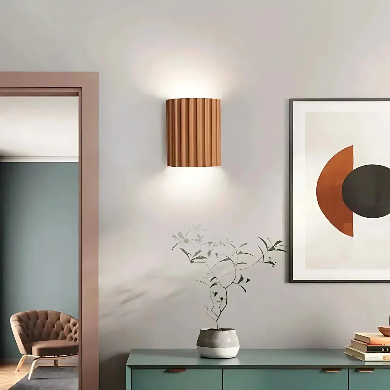 Minimalist Wall Lamp With Soft Ambient Light For Modern Homes - OpalDwell