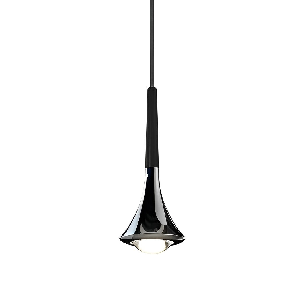 LumenAria Water Drop LED Nordic Stair Pendant Light OpalDwell