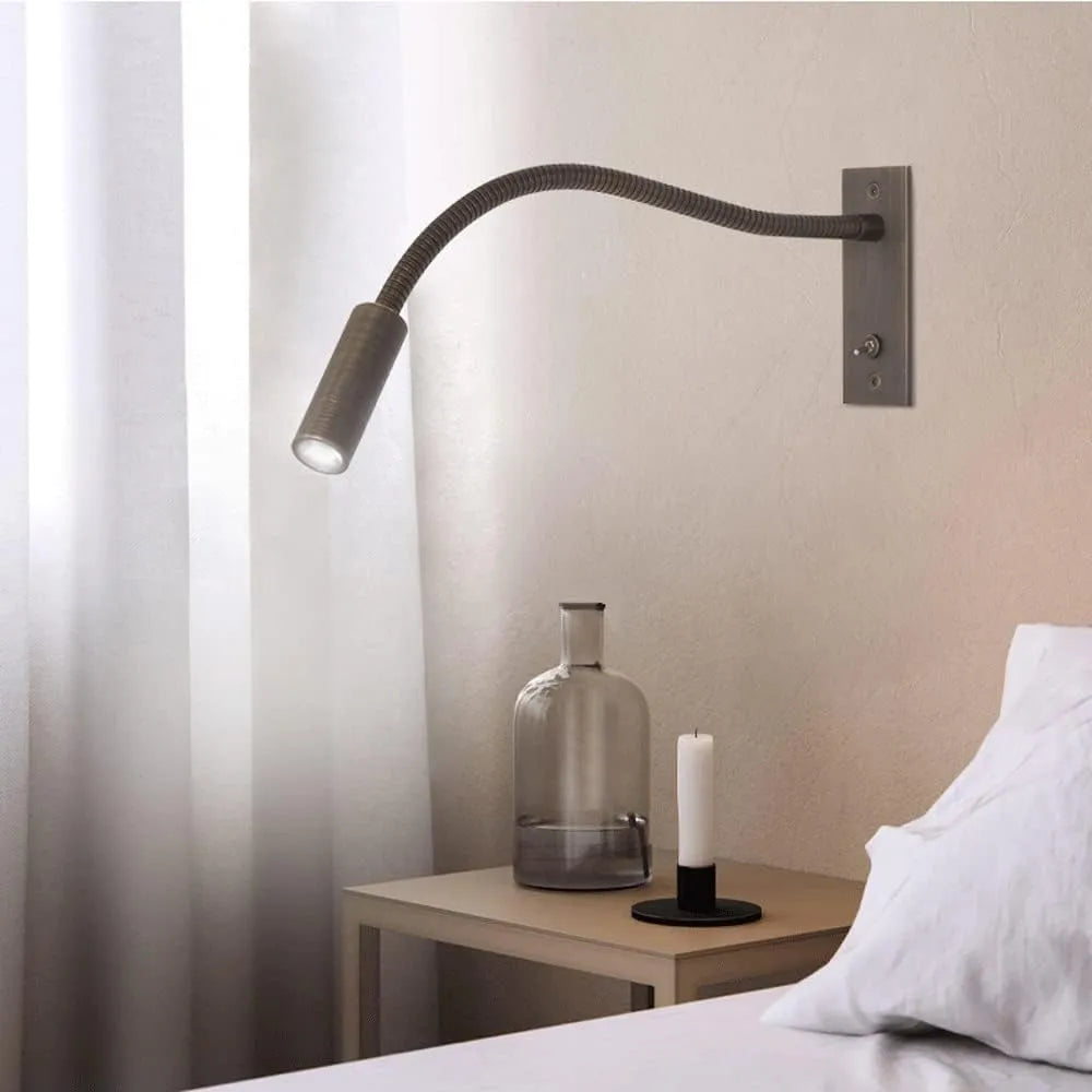 NexaLux Adjustable Reading Wall Spotlight Lamp With LED - OpalDwell