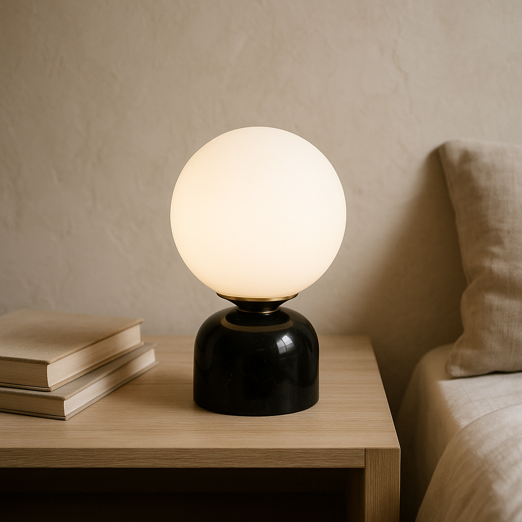 Marble Lamp Minimalist Decorative Lighting For Any Room - OpalDwell
