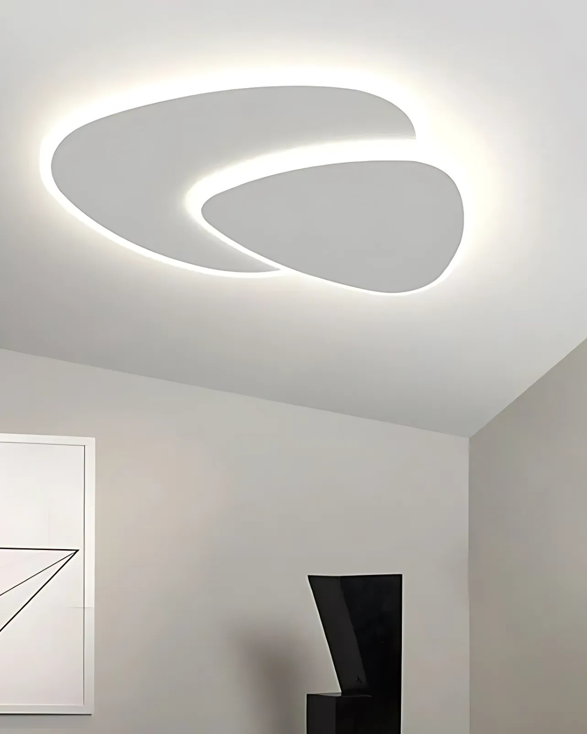 AstraLume Ceiling Light Modern LED for Minimalist Interiors OpalDwell
