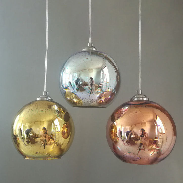 Prismora 3D Glass Dome Pendant Light - Colorful Modern - OpalDwell