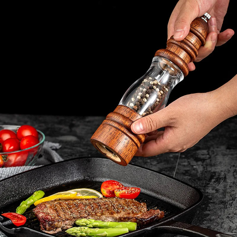 Salt and Pepper Mills in Solid Wood | OpalDwell - OpalDwell