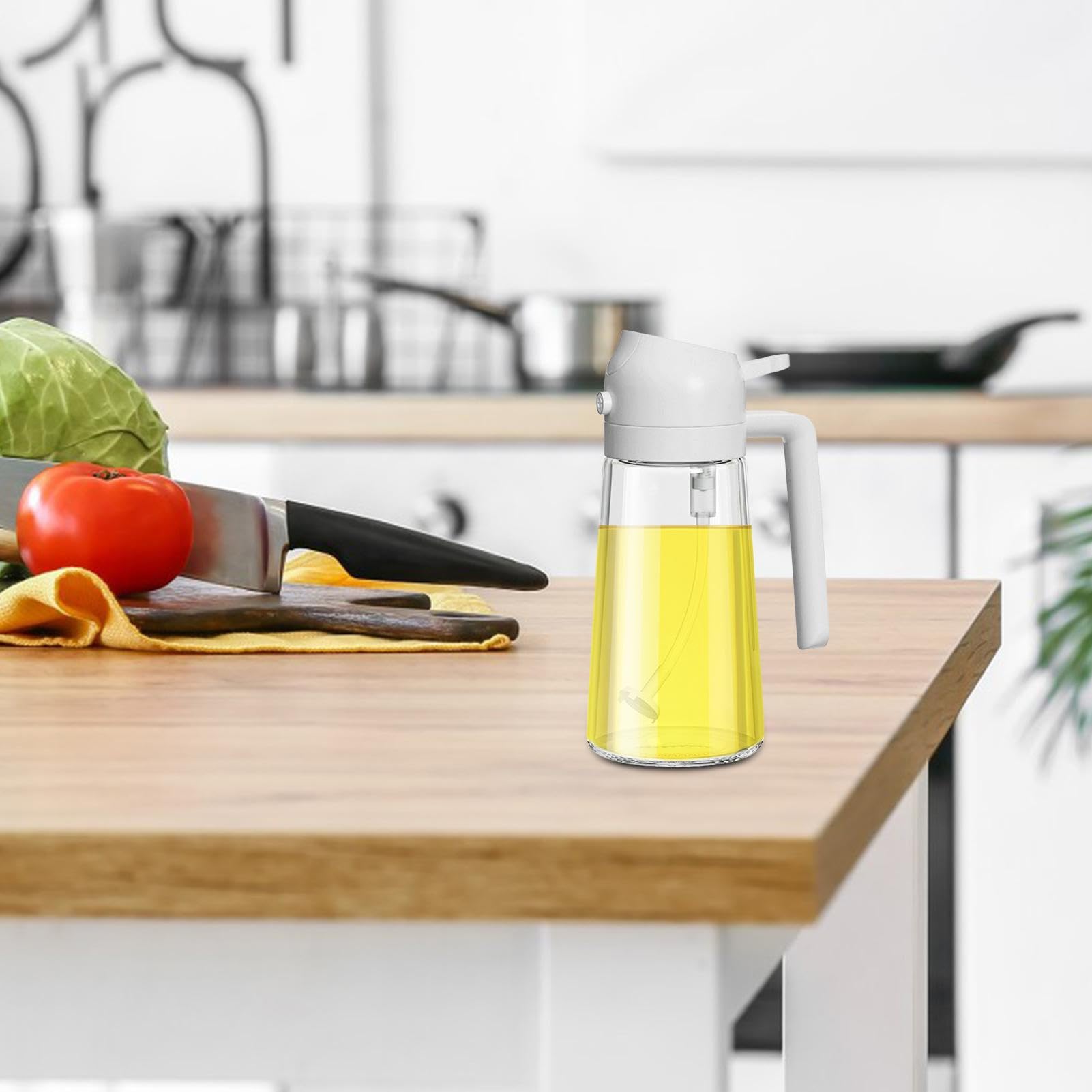 Culina Dual-Action Kitchen Oil Sprayer And Dispenser Bottle - OpalDwell