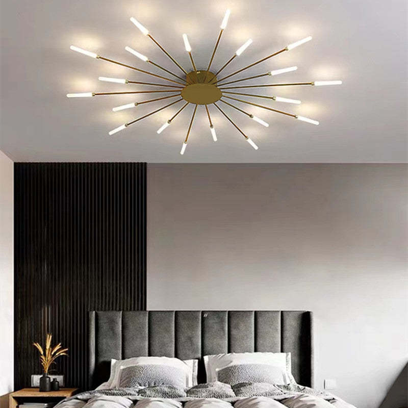 Asterra Modern Ceiling Lamp for Living Room and Bedroom OpalDwell