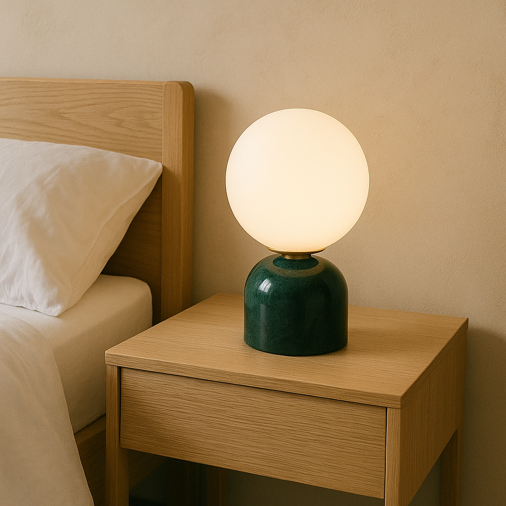 Marble Lamp Minimalist Decorative Lighting For Any Room - OpalDwell
