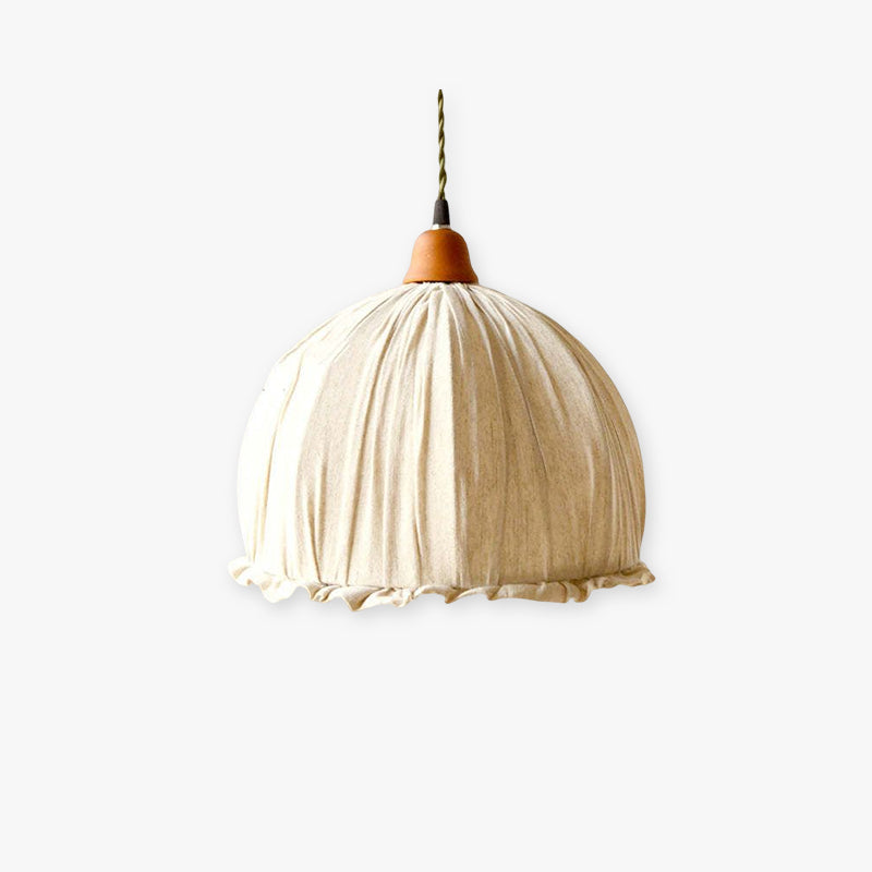 Nordia Linen Pendant Light for Scandinavian Style Interiors OpalDwell