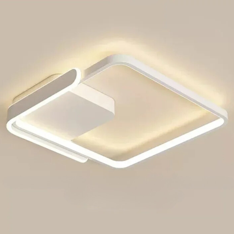 LumaNova Modern LED Ceiling Light With Dimmable Glow - OpalDwell