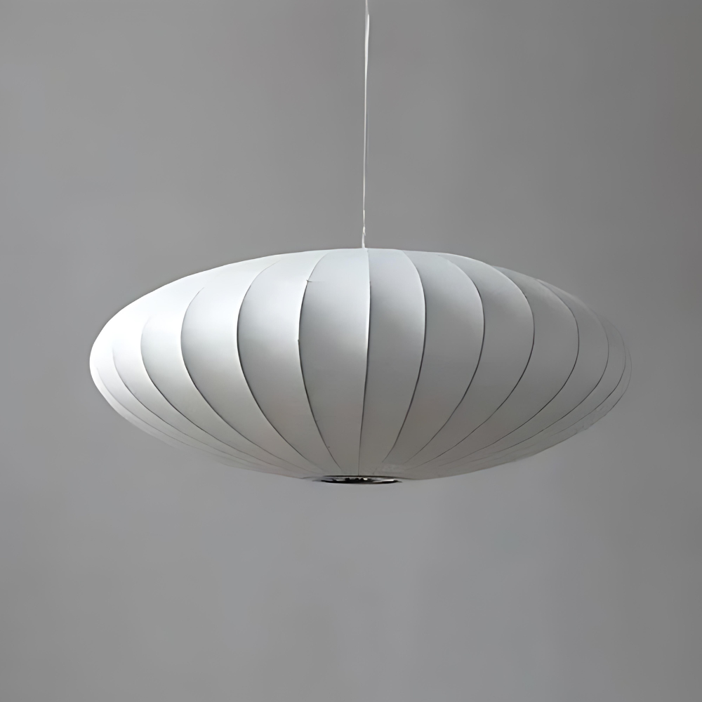 Aethera Silk Ceiling Light for Modern Living Spaces - OpalDwell
