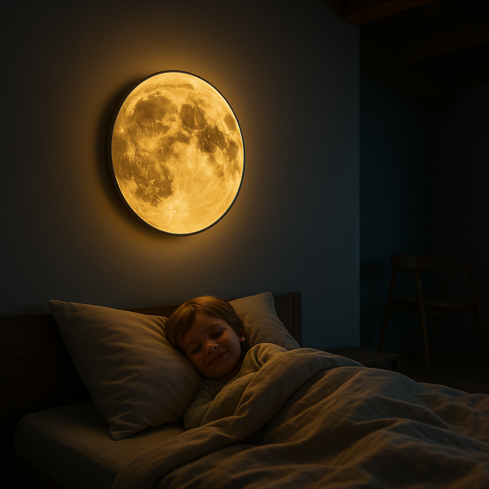 Noctara Moon Atmosphere Lamp Dimmable Ambient Light for Bedroom and Living Room - OpalDwell