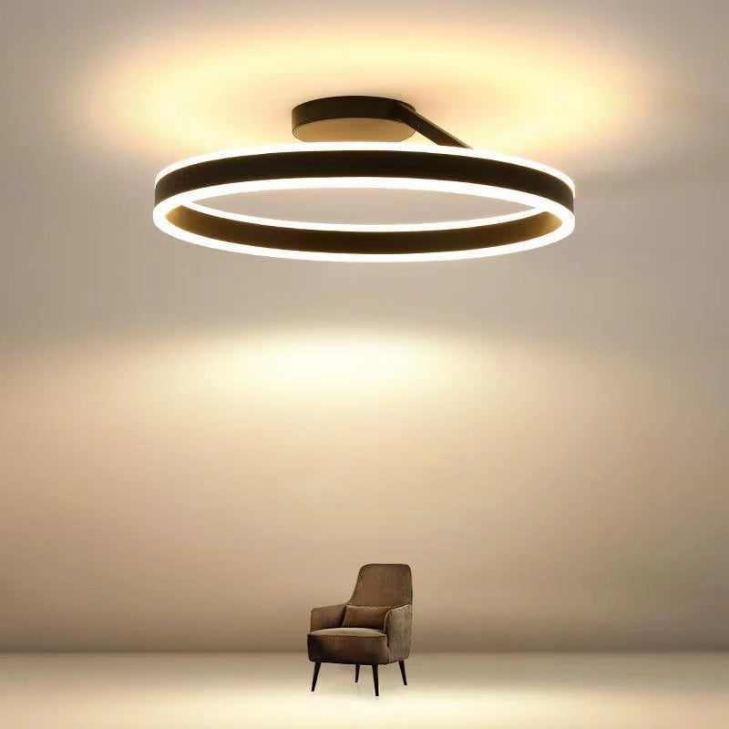 Cresta Gold LED Ceiling Light for Living Rooms and Bedrooms - OpalDwell